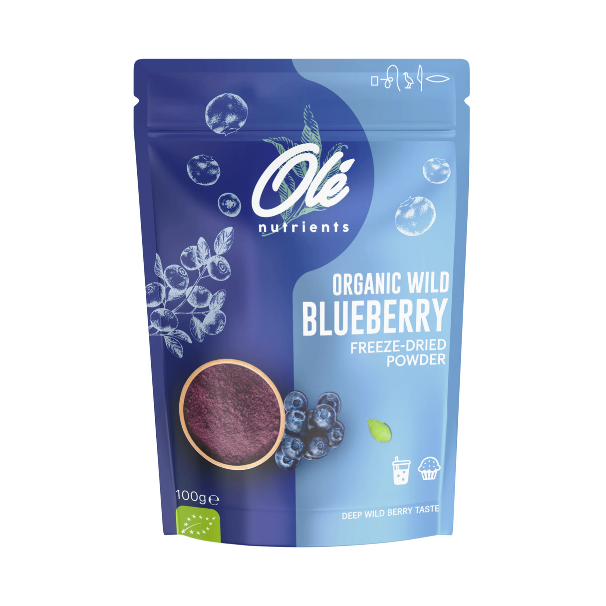 OLE Nutrients Freeze Dried Blueberry Powder