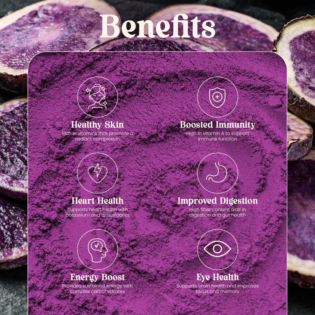 OLE Nutrients Purple Sweet Potato Powder