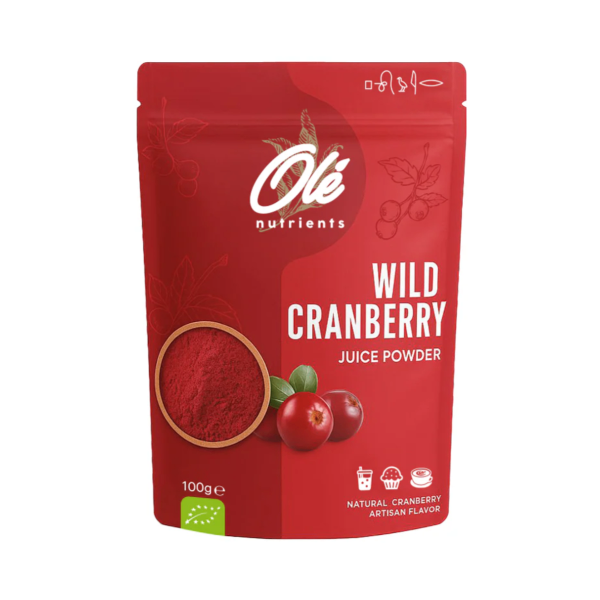 OLE Nutrients Wild Cranberry Juice Powder