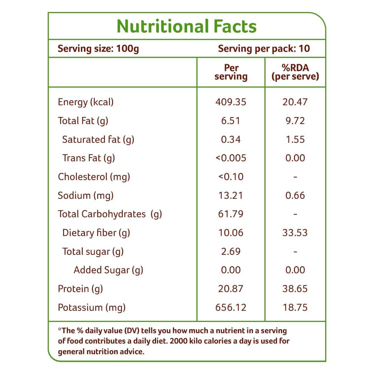 ORGANIC TATTVA Chana Dal (split)