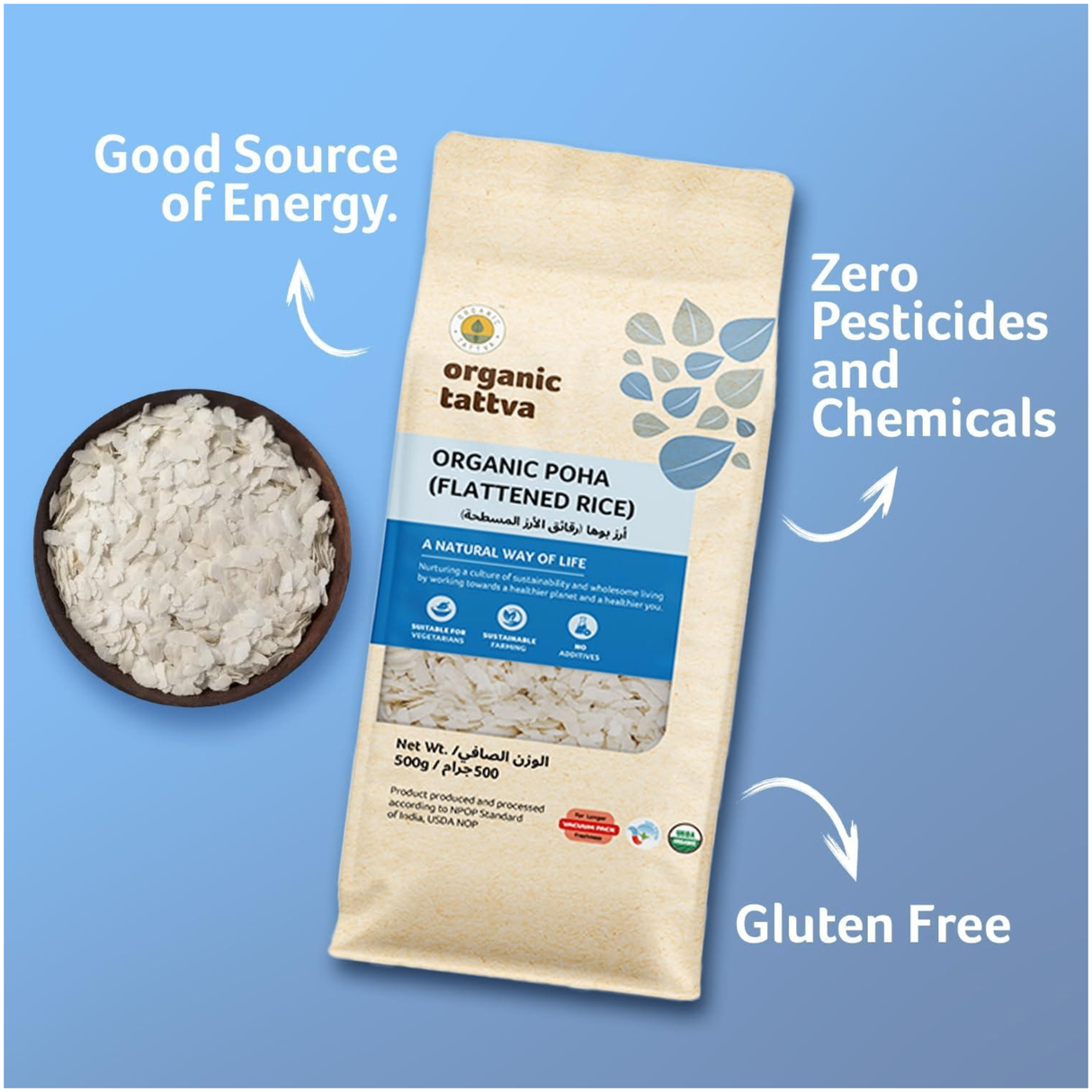 ORGANIC TATTVA Flattened Rice Poha