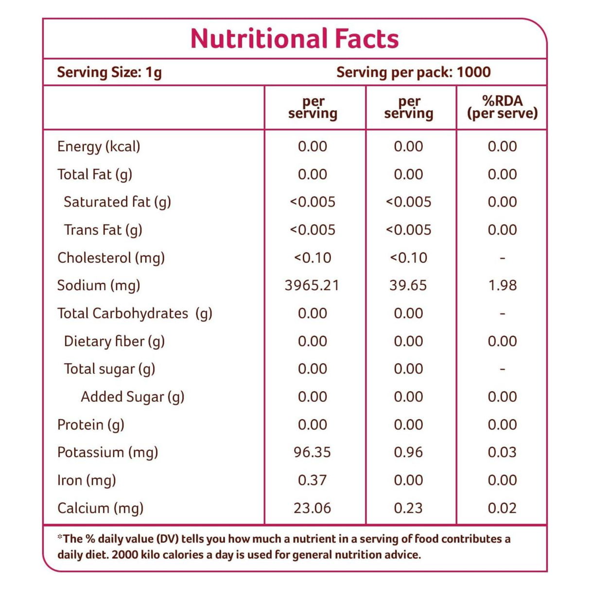 ORGANIC TATTVA Himalayan Pink Fine Salt