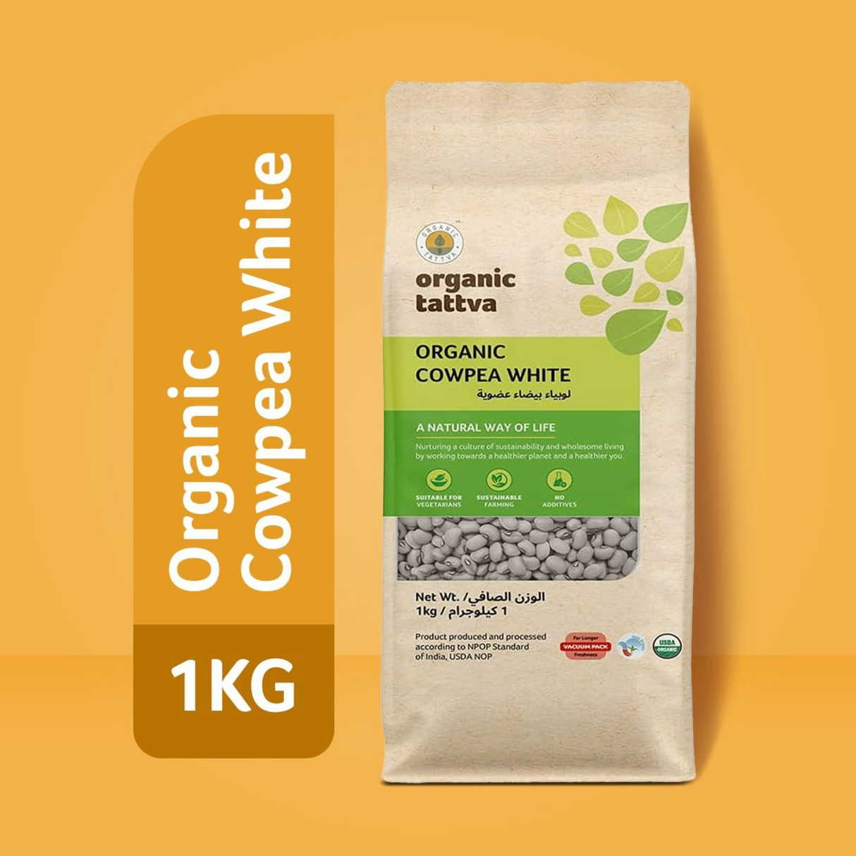 ORGANIC TATTVA White Cowpeas