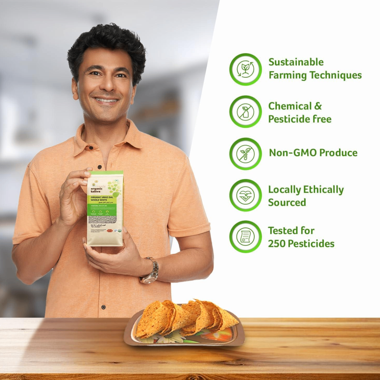 ORGANIC TATTVA Whole White Urad Dal
