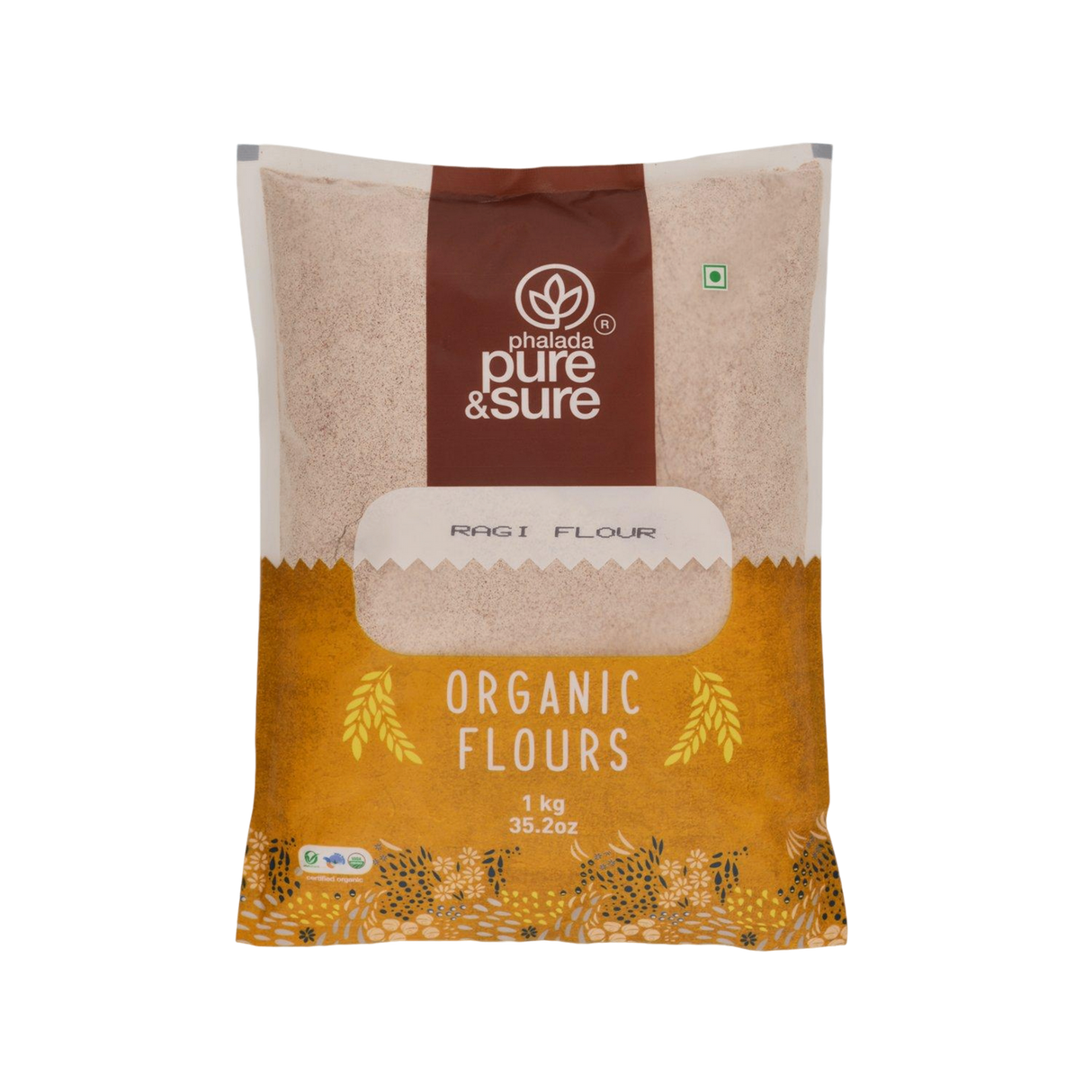 PURE & SURE Organic Finger Millet (Ragi) Flour | 1 kg