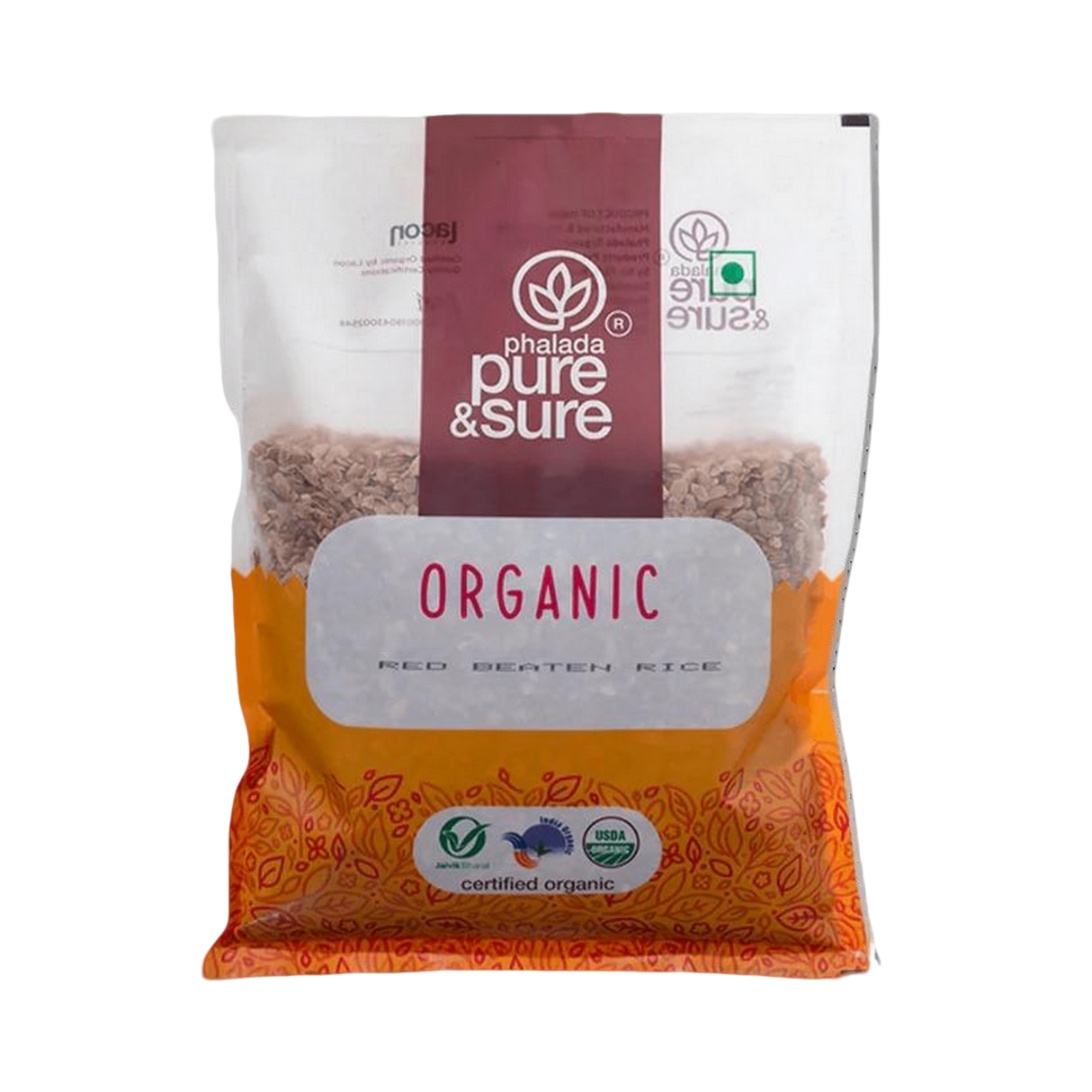 PURE & SURE Organic Red Beaten Rice (Poha)