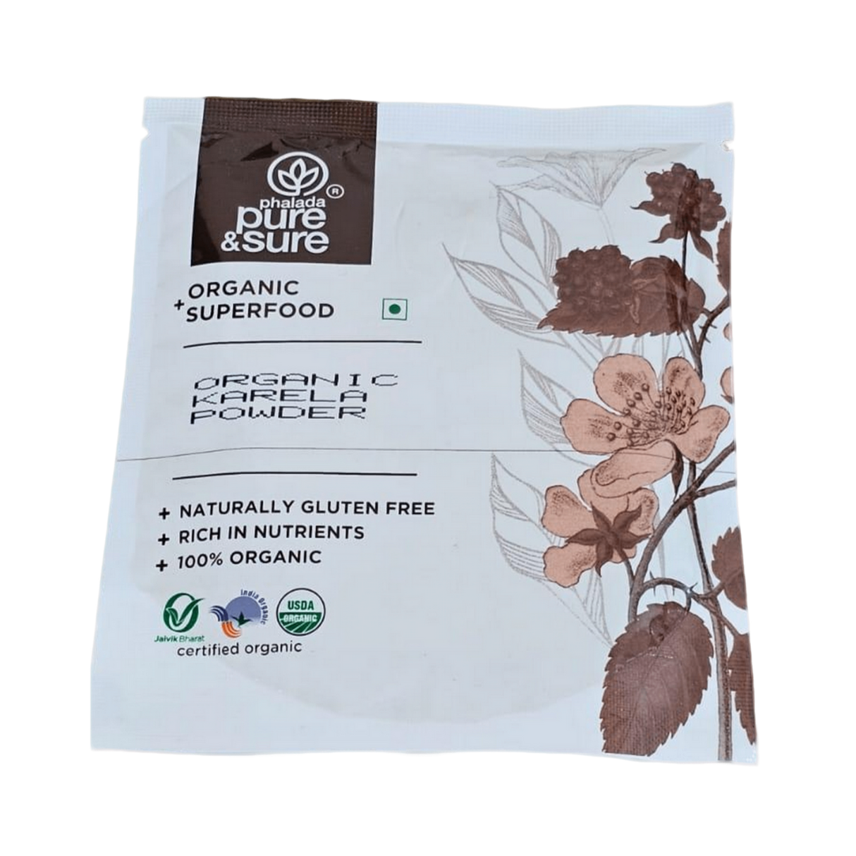 PURE & SURE Organic Bitter Gourd (Karela) Powder