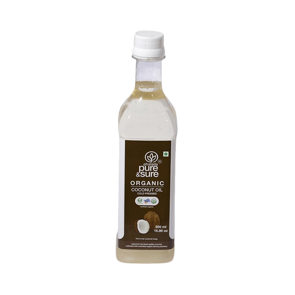 PURE & SURE Organic Coconut Oil | 500 ml