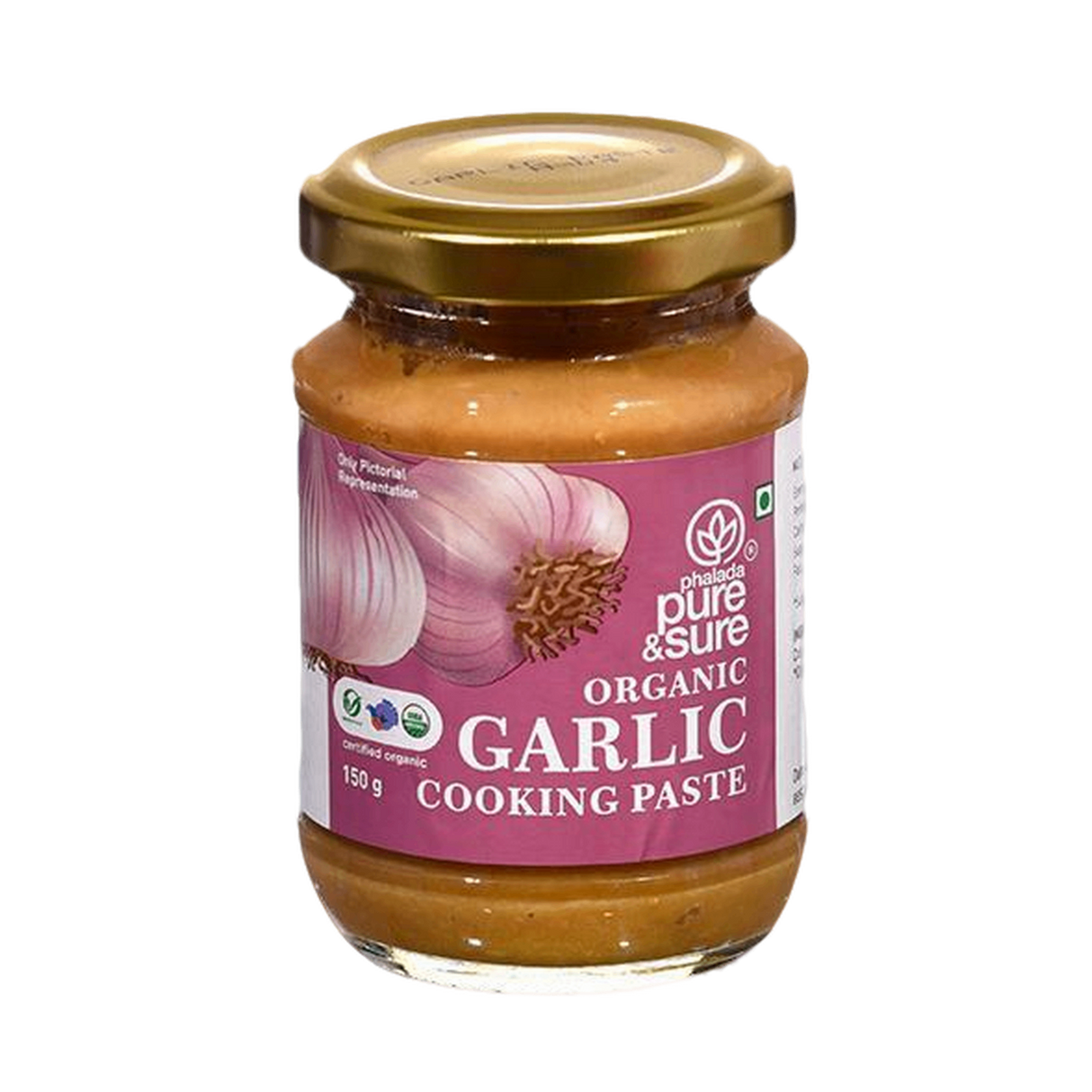 PURE & SURE Organic Garlic Paste