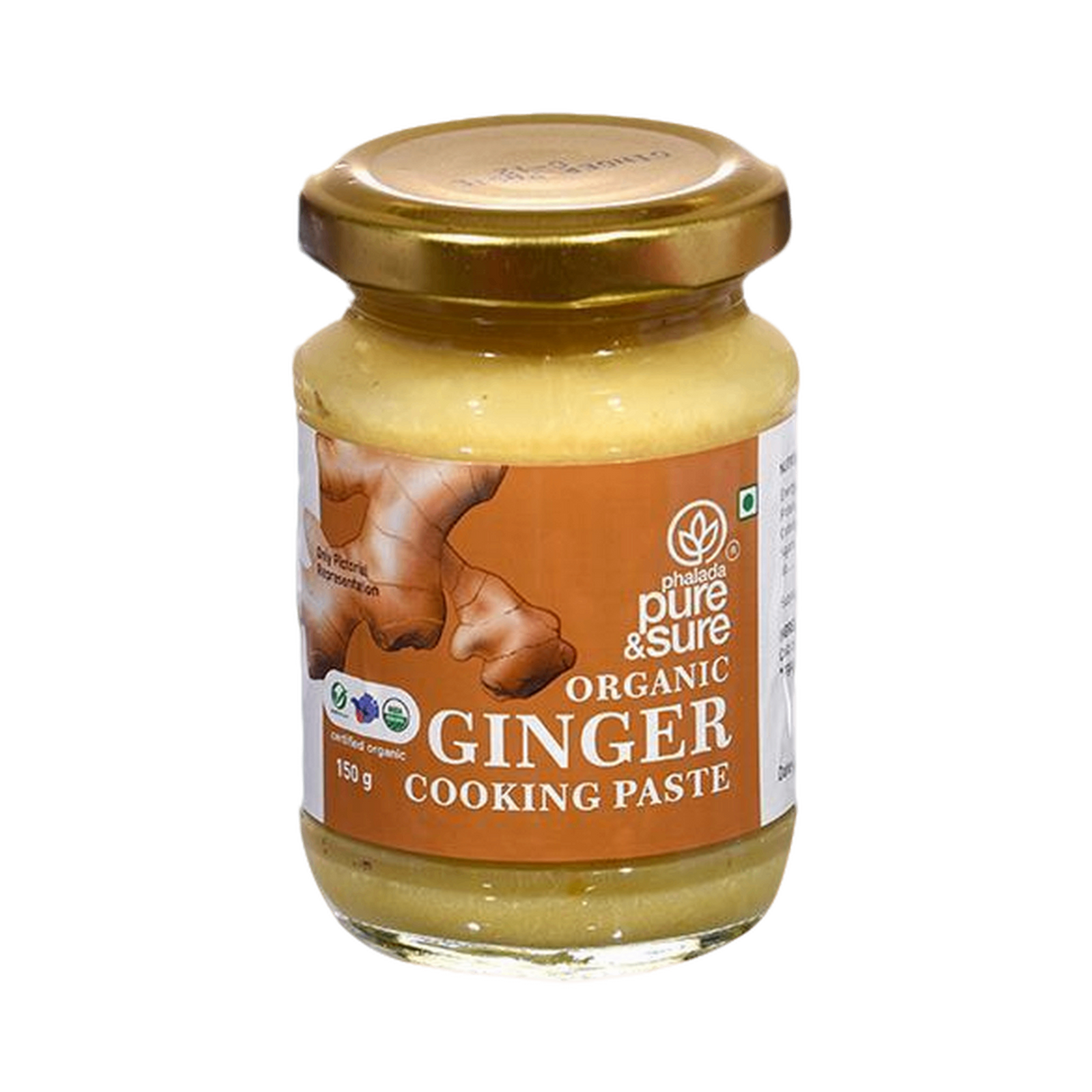 PURE & SURE Organic Ginger Paste