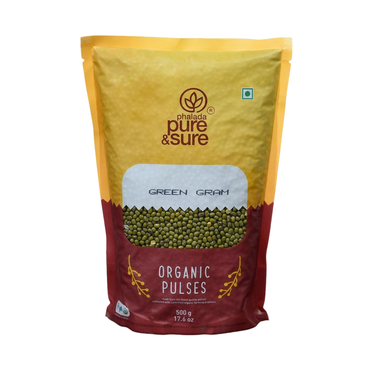 PURE & SURE Organic Green Gram (Moong-Whole)