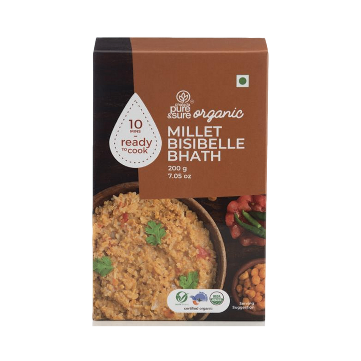 PURE & SURE Organic Millet Bisibelle Bath Mix