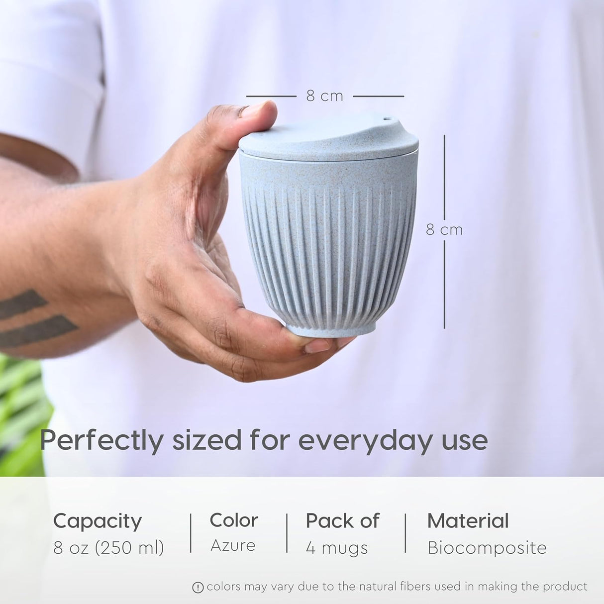 FRENVI Retro Cup 250 ml | 4 Pcs