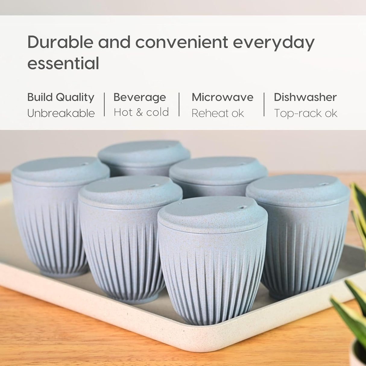 FRENVI Retro Cup 250 ml | 4 Pcs