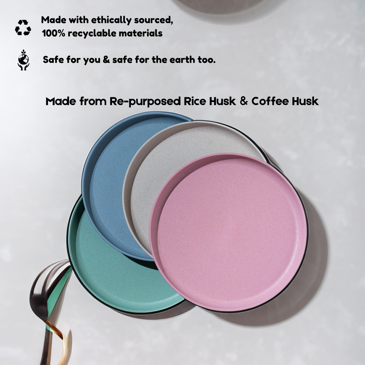 FRENVI Round Dinner Plate 11 inches | 1 pc