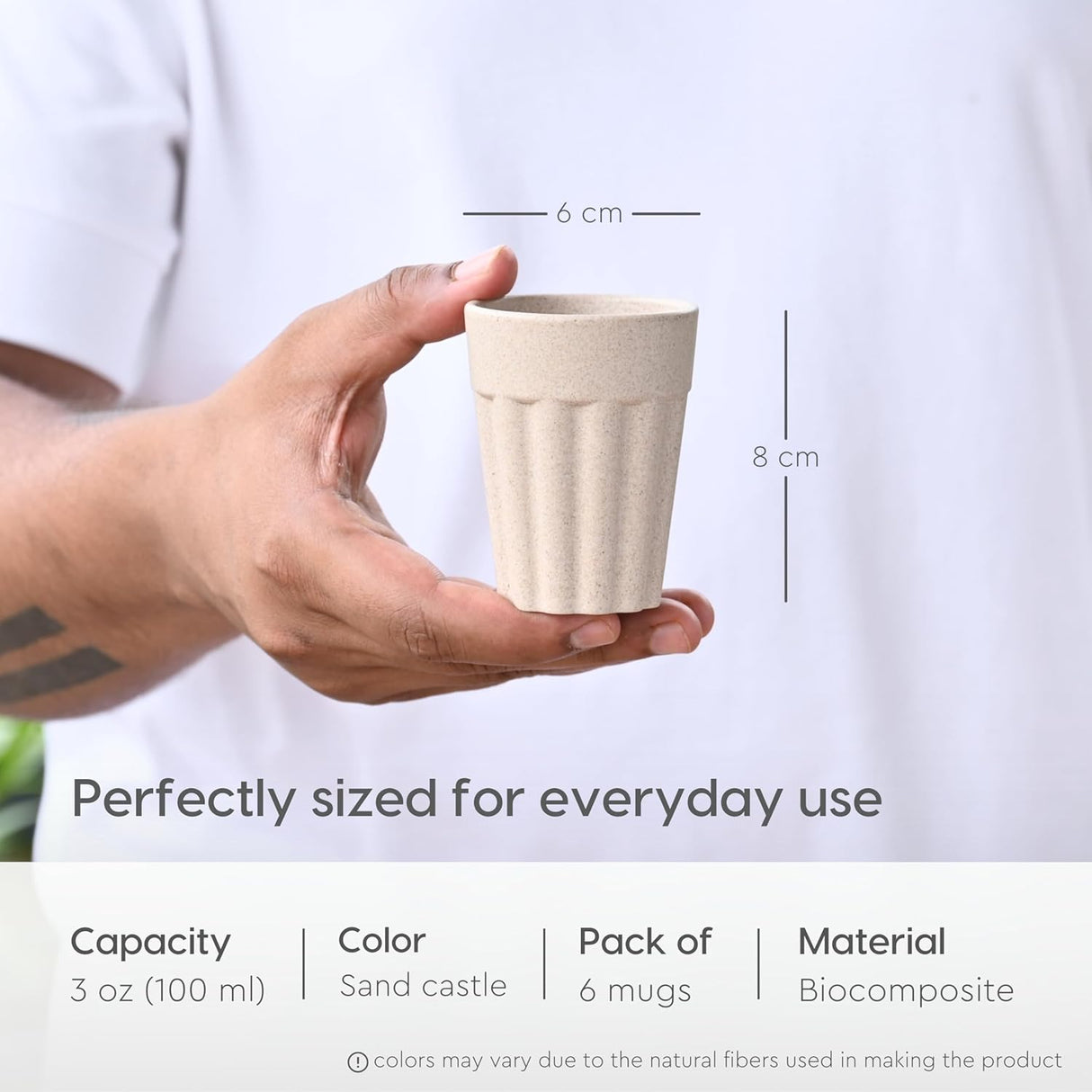 FRENVI Cutting Chai Cup 100 ml | 6 Pcs