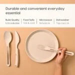 FRENVI Travel Cutlery (3-in-1) | Set of 4