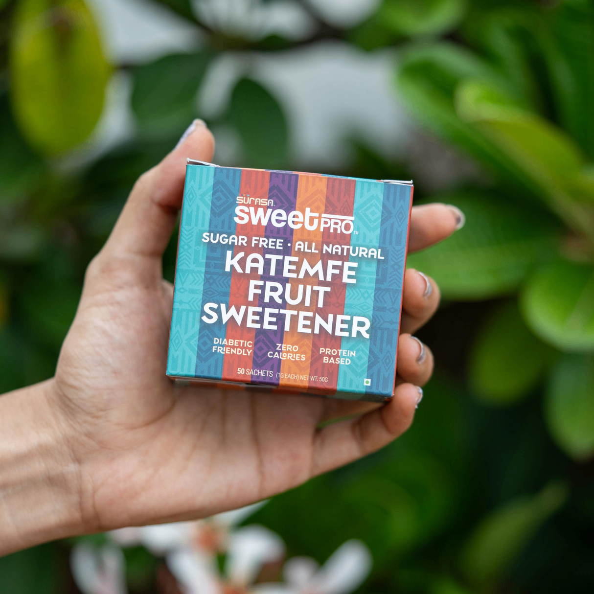 SURASA SweetPro Sugar-Free Natural Sweetener | 1g x 50 sachets