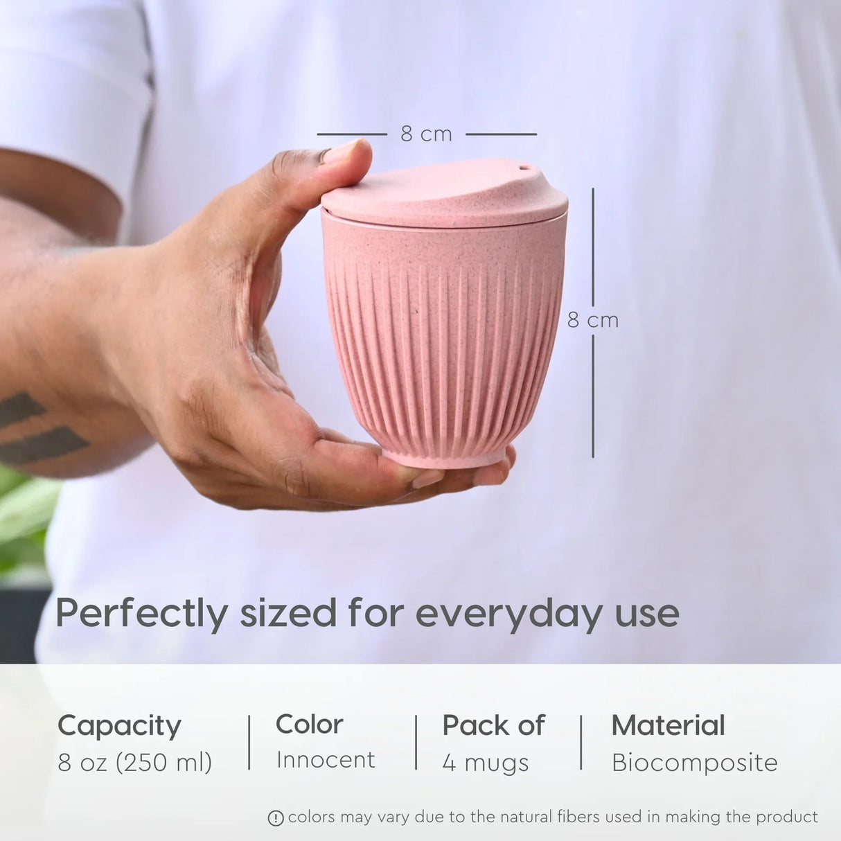 FRENVI Retro Cup 250 ml | 4 Pcs