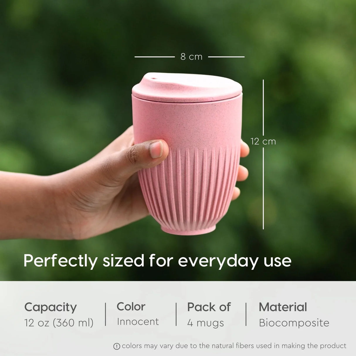 FRENVI Retro Cup 350 ml | 4 Pcs