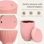 FRENVI Retro Cup 350 ml | 4 Pcs