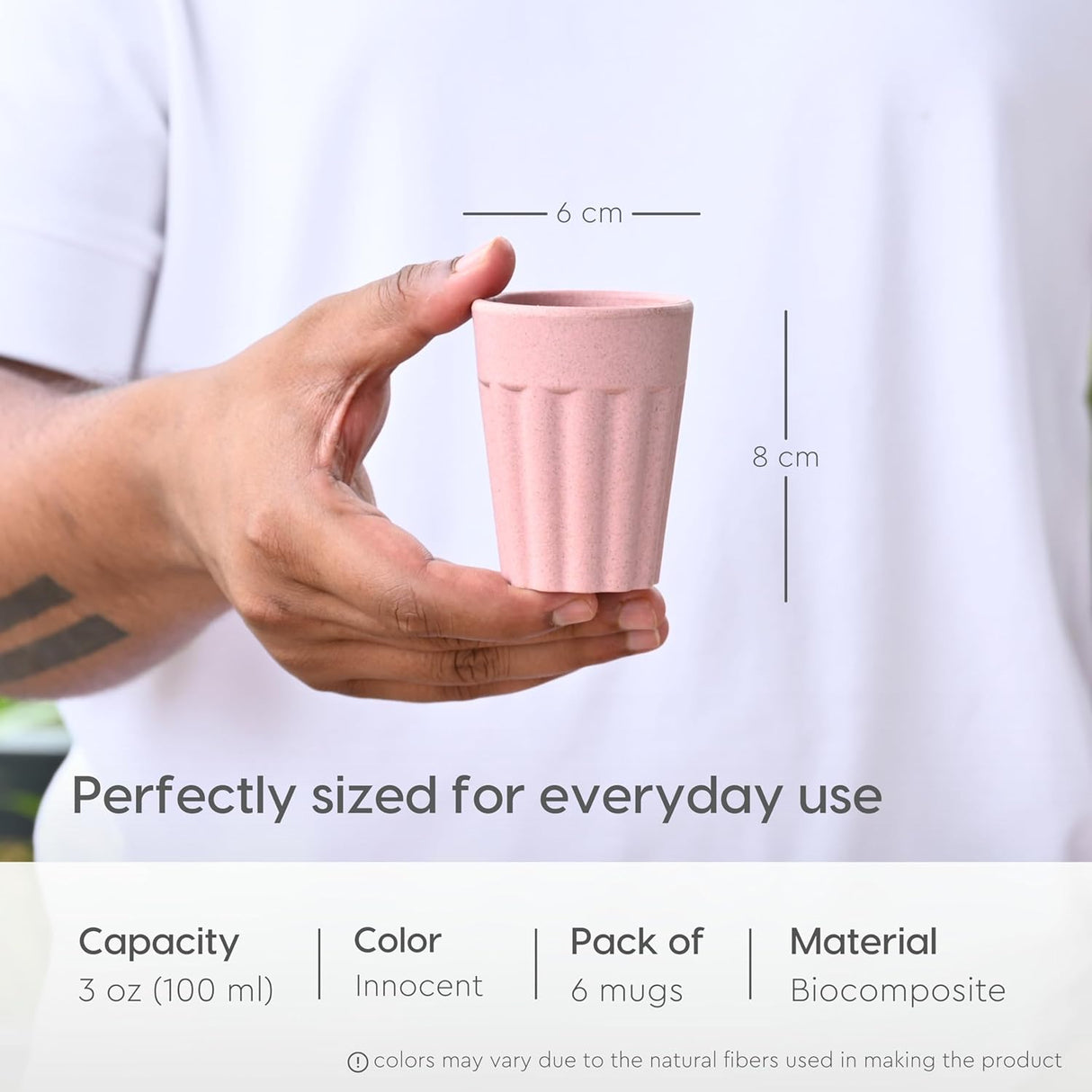 FRENVI Cutting Chai Cup 100 ml | 6 Pcs