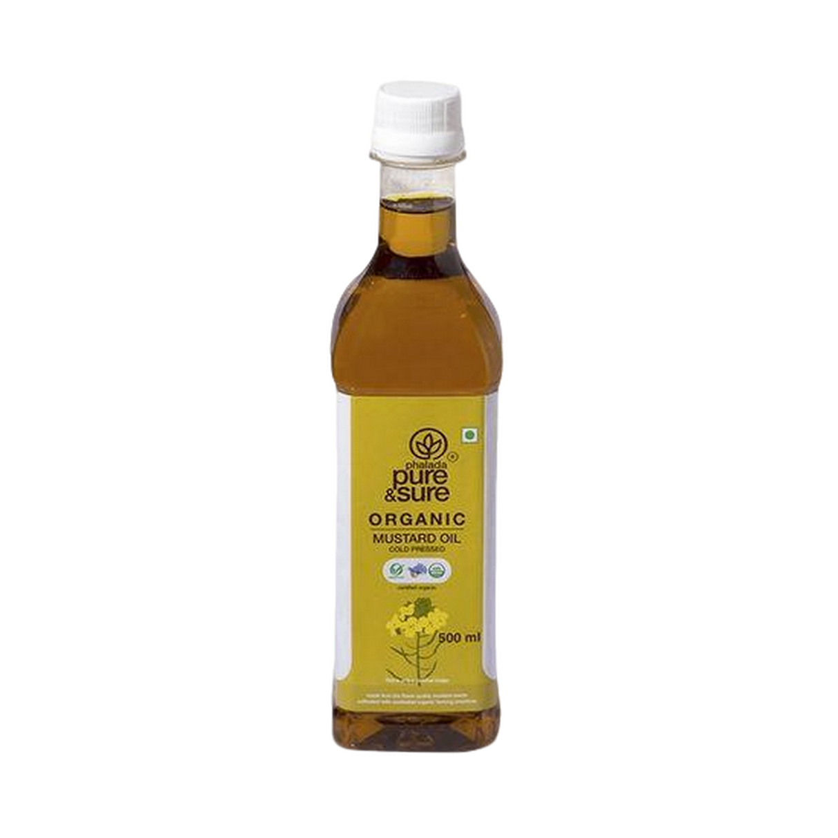 PURE & SURE Organic Mustard Oil | 500 ml
