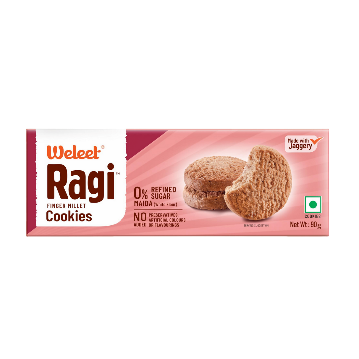 WELEET Millet Cookies - Finger Millet (Ragi)