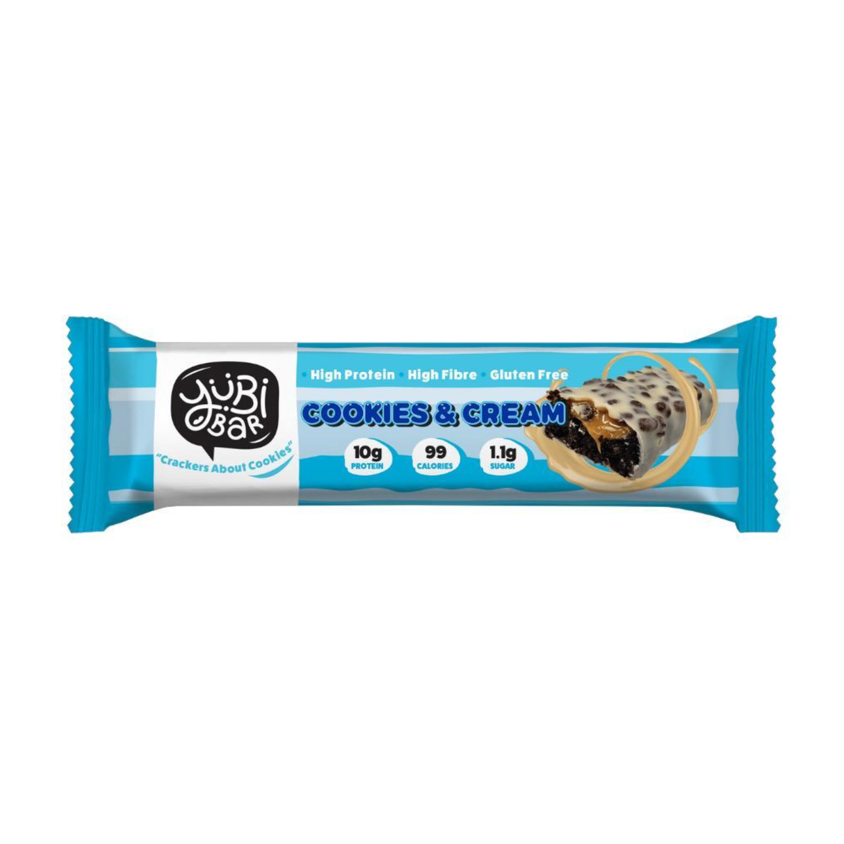 YubiBar Cookies & Cream Protein Bar
