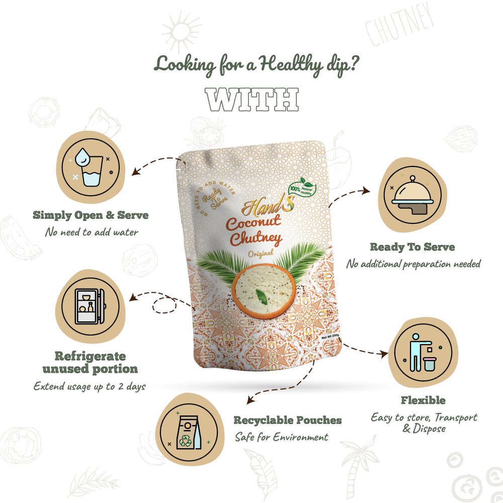 Coconut Chutney: Original - Nourify