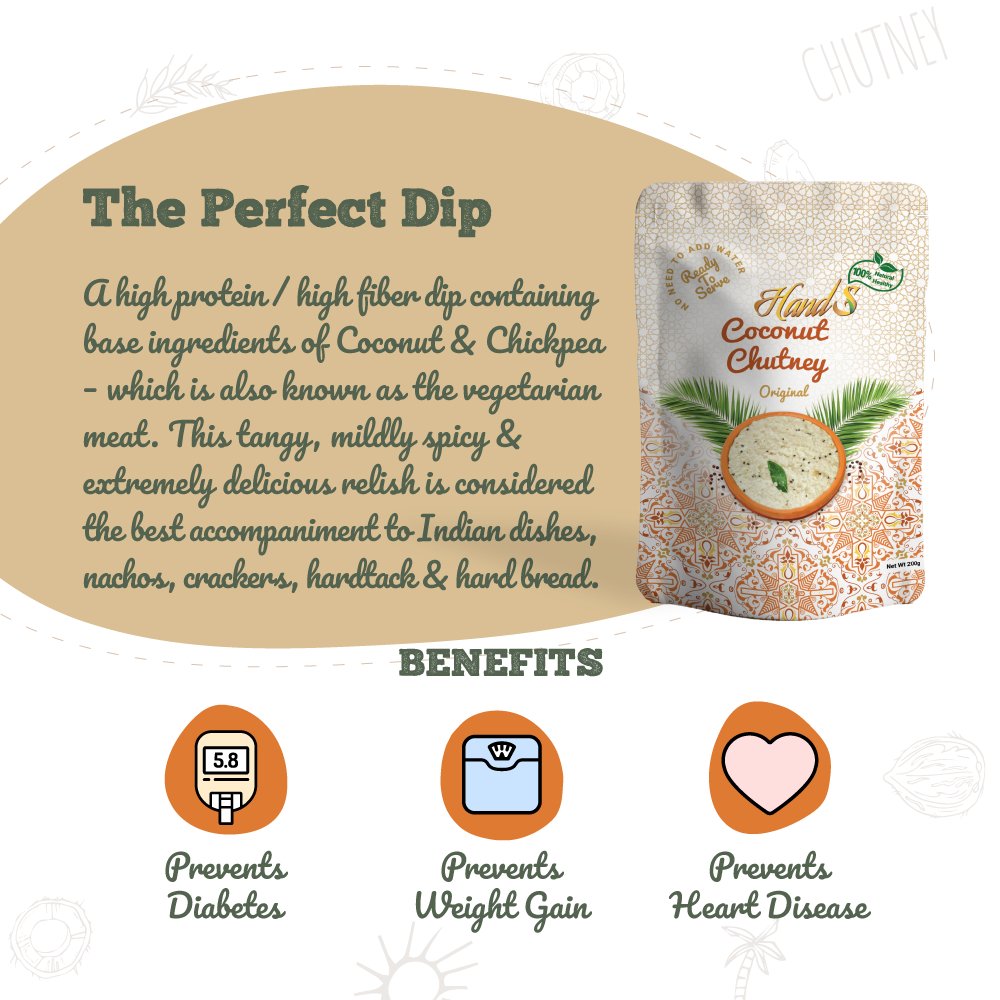 Coconut Chutney: Original - Nourify