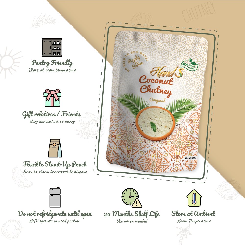 Coconut Chutney: Original - Nourify