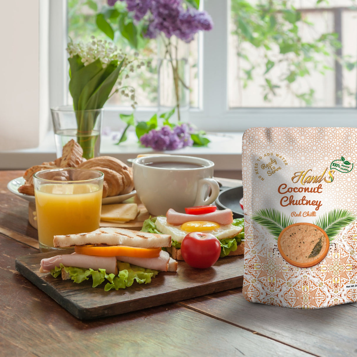Coconut Chutney: Red Chilli - Nourify