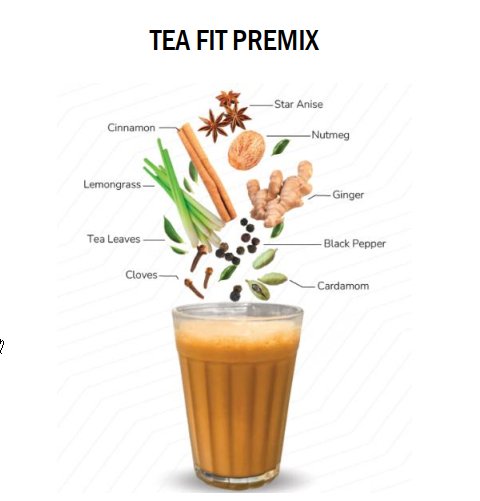 Instant Ginger Tea Premix | 14g x 10 pcs - Nourify