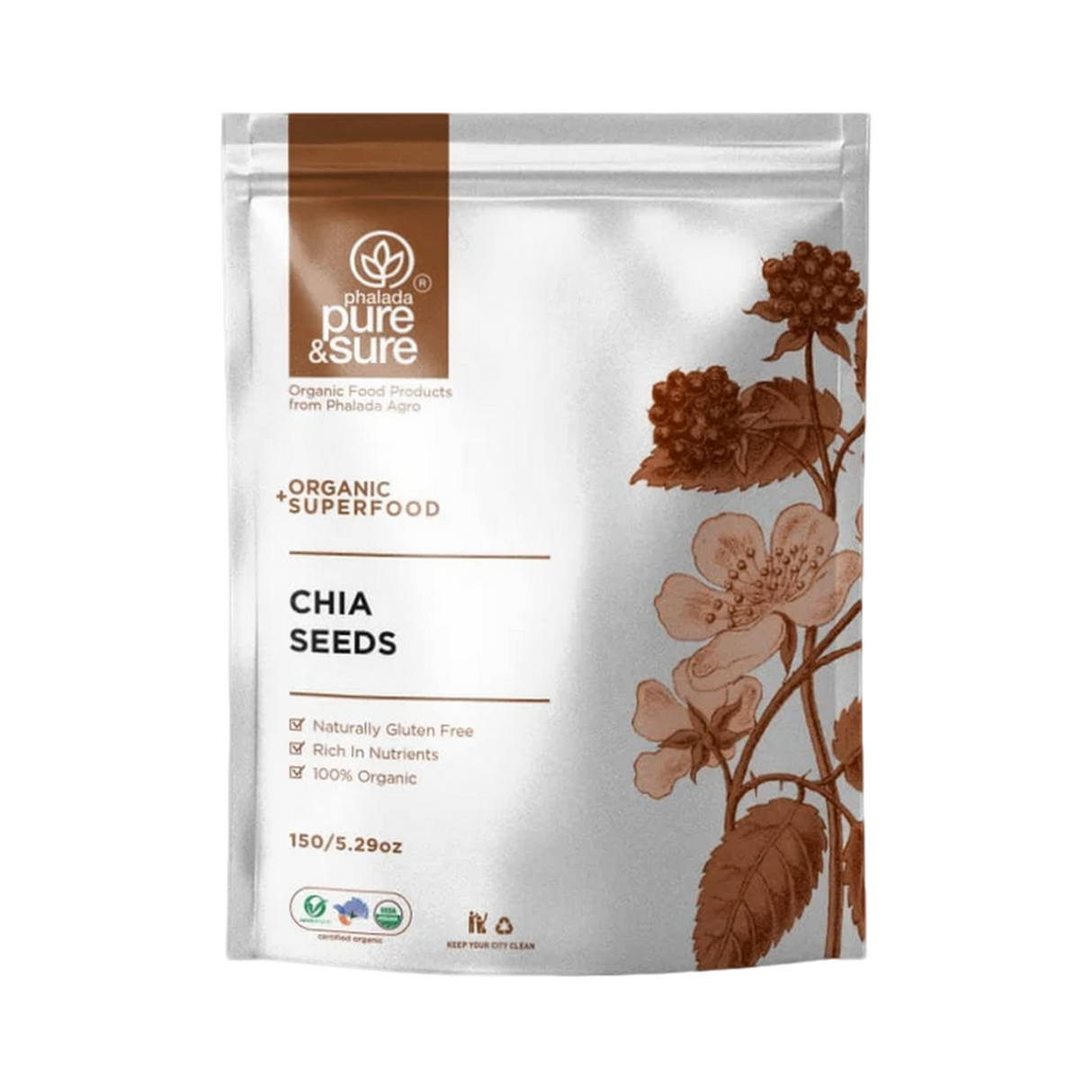 PURE & SURE Organic Chia Seeds