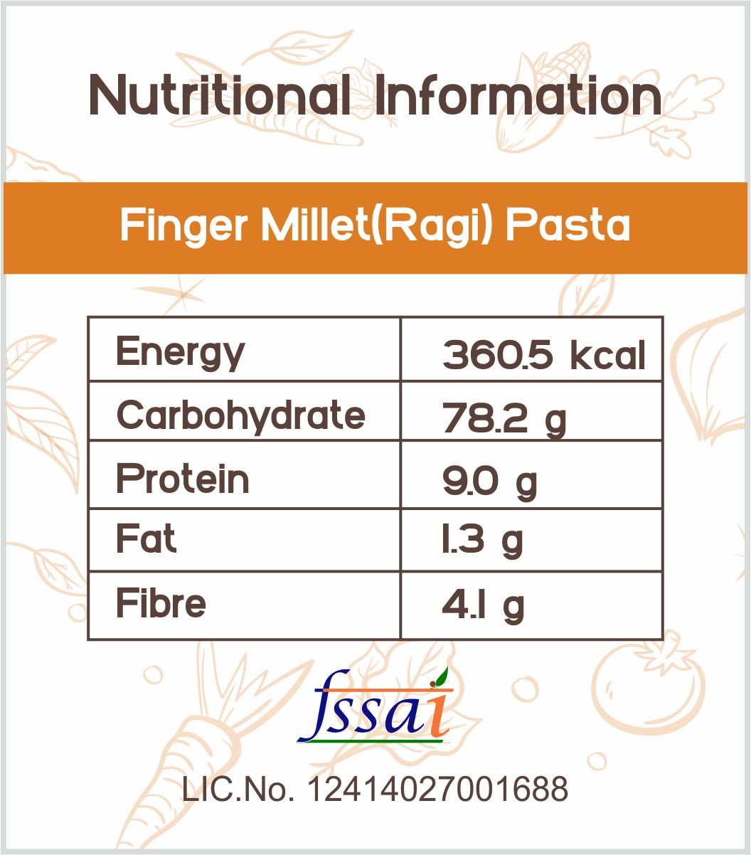 Pasta: Finger Millet (Ragi) - Nourify