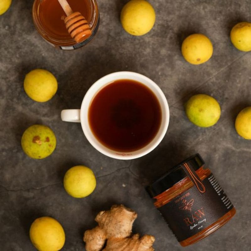 PRINCESS BEE Raw Linden Honey