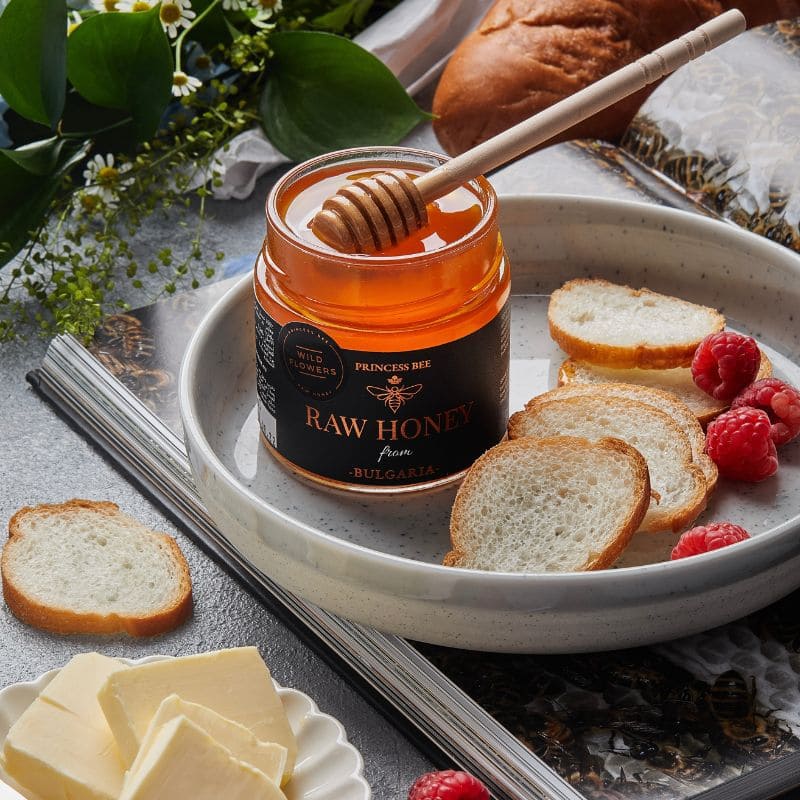 PRINCESS BEE Raw Wildflowers Honey