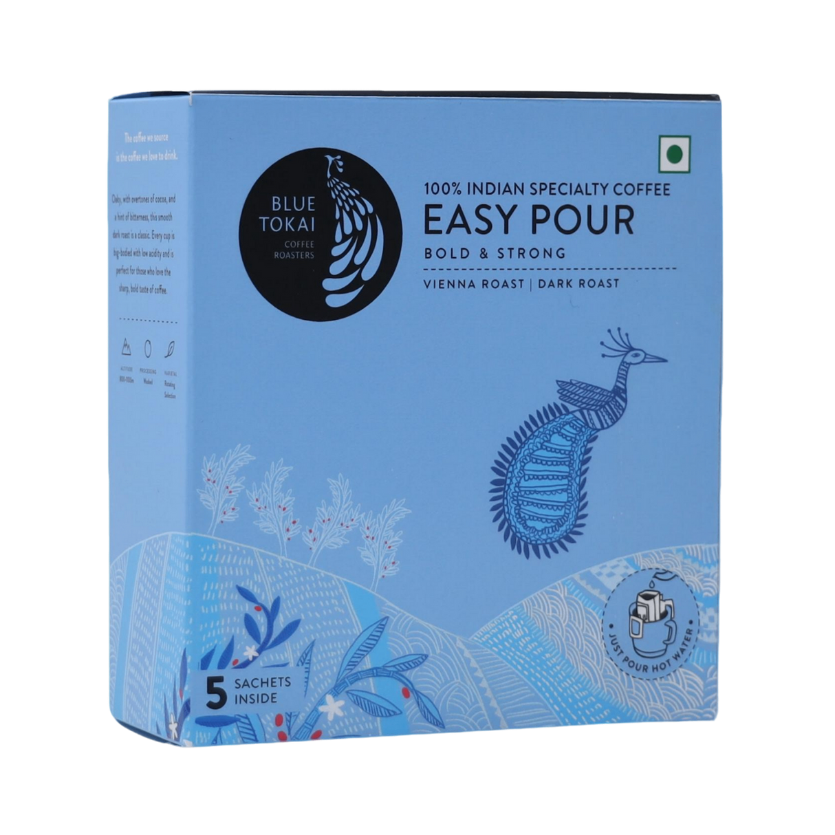 BLUE TOKAI Coffee - Easy Pour Brew Bags  - Vienna - Dark Roast