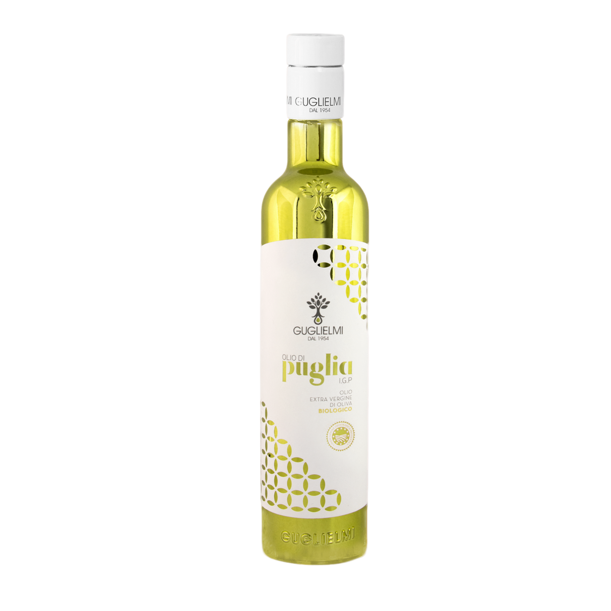 GUGLIELMI Extra Virgin Olive Oil - Puglia (Organic) | 500 ml