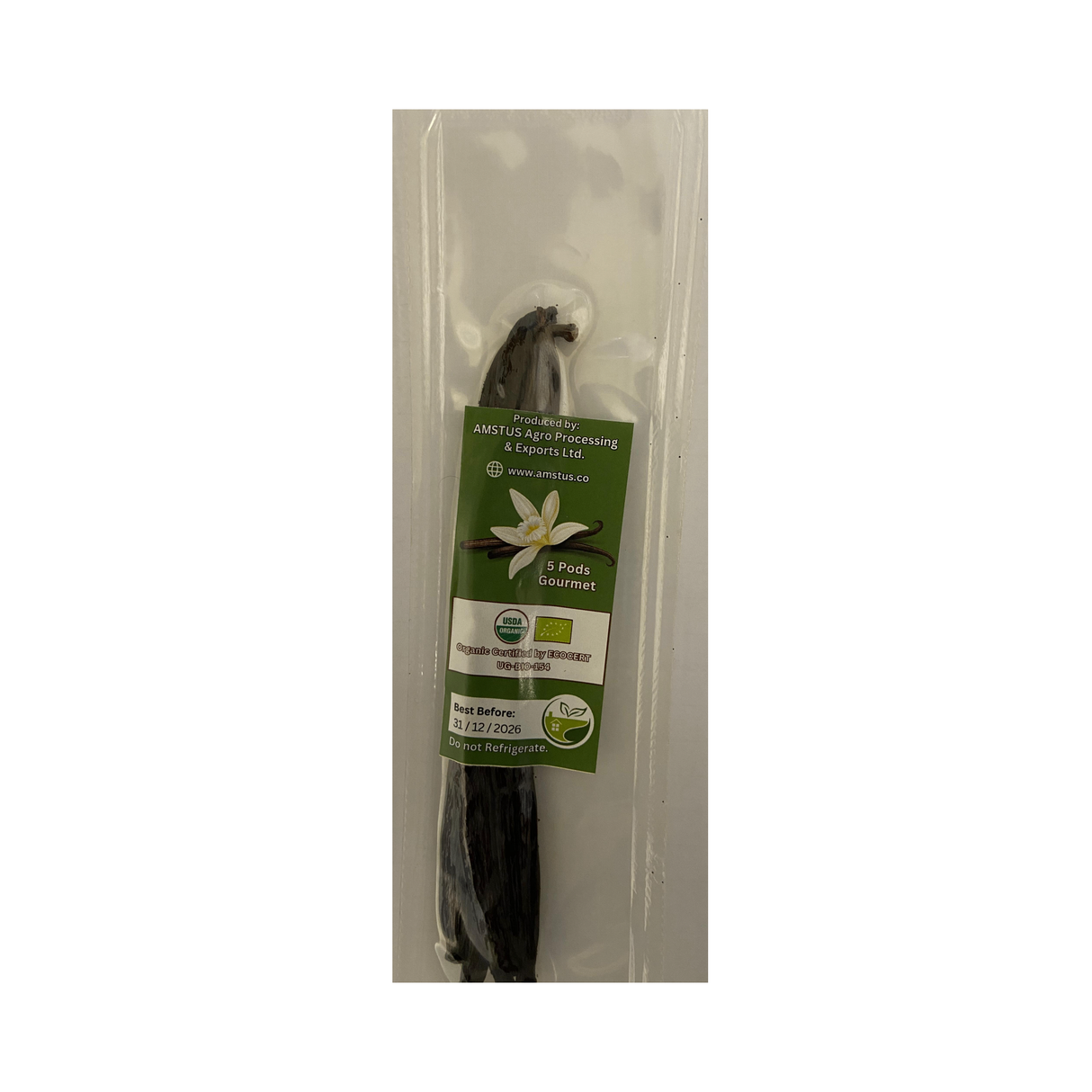 AMSTUS Vanilla Gourmet Pods | 5pcs
