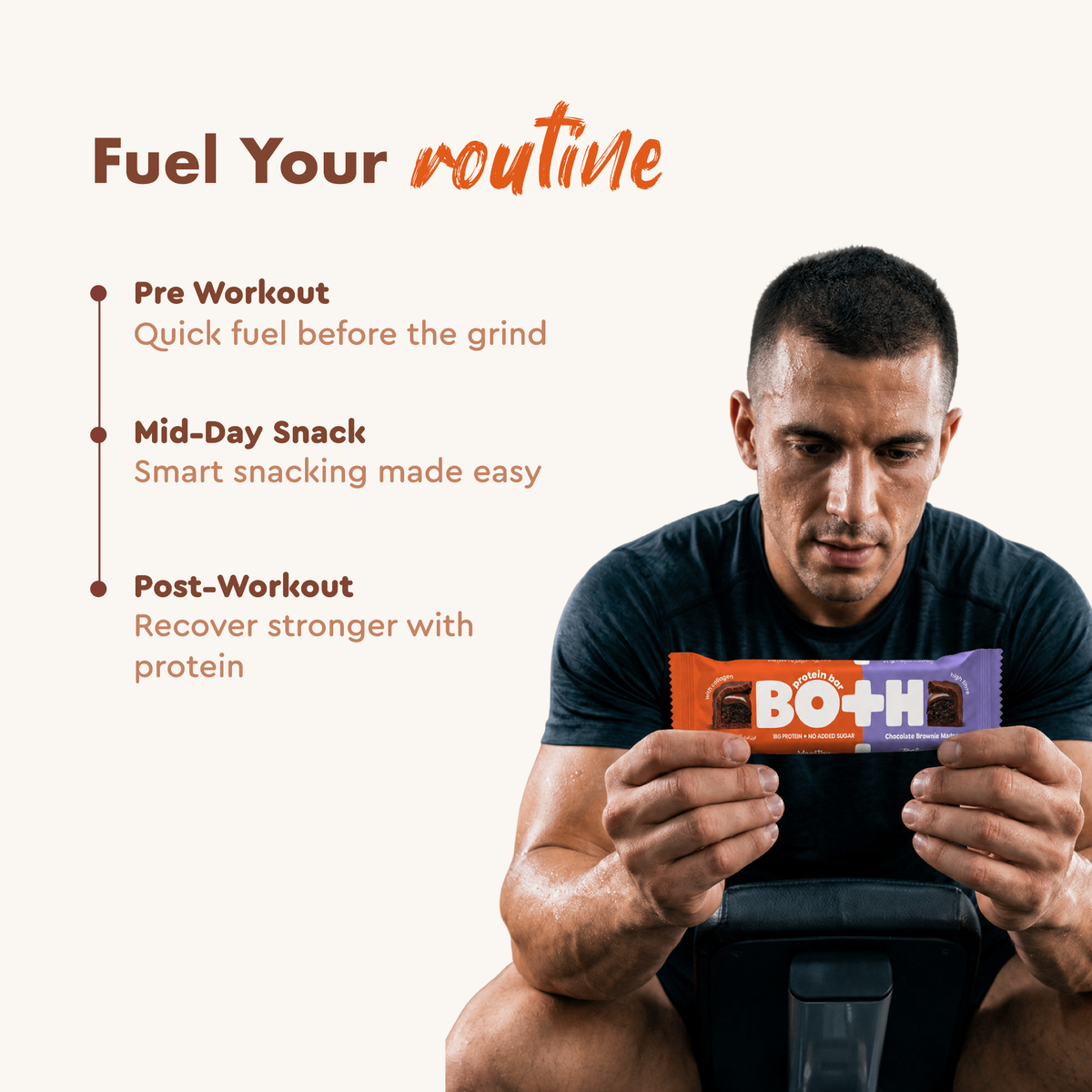 BOTH Chocolate Brownie Madness Protein Bar | 55g