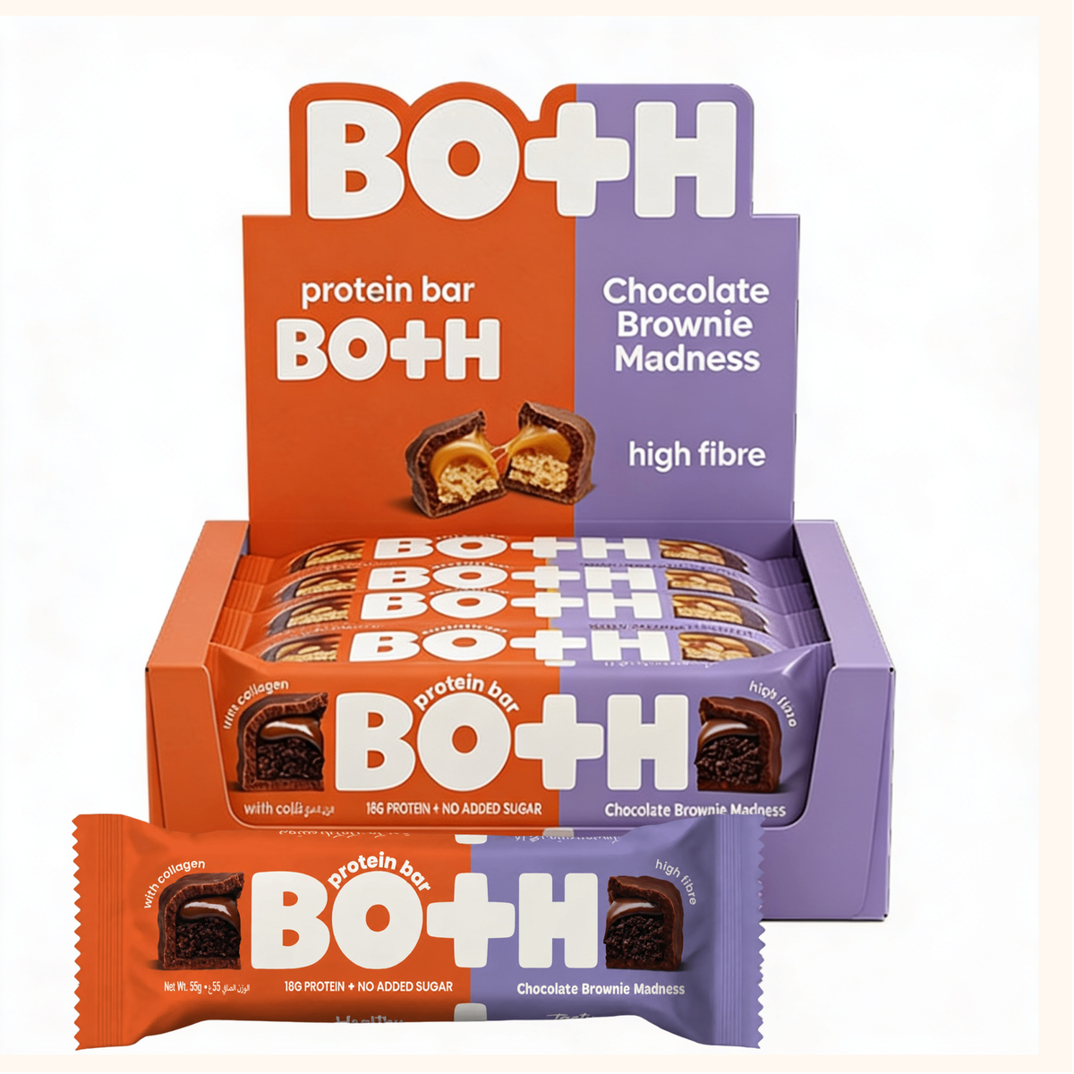 BOTH Chocolate Brownie Madness Protein Bar | 55g