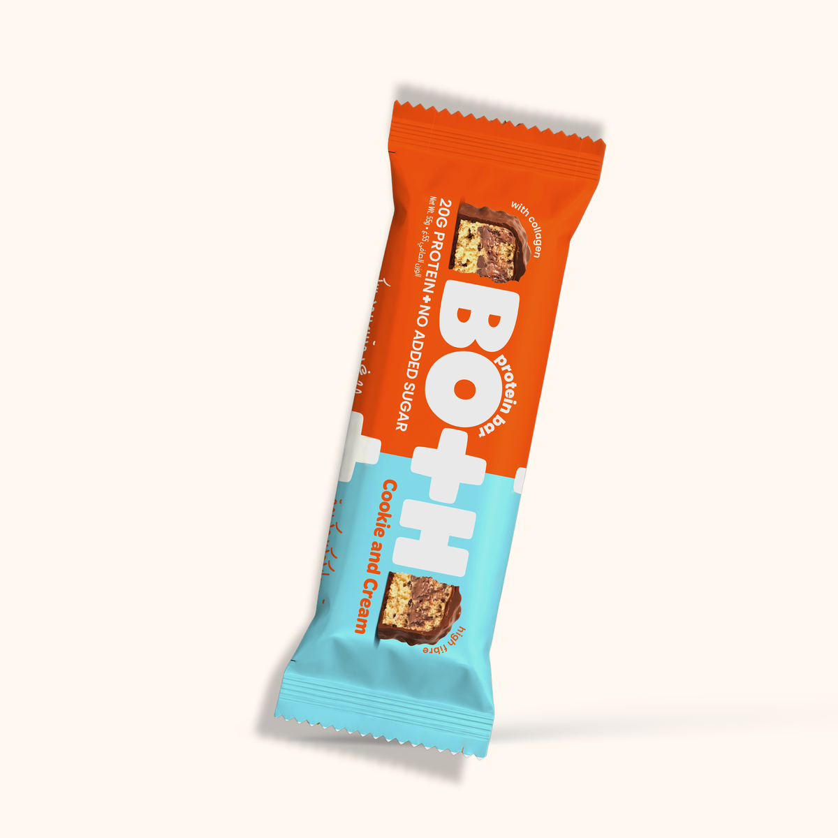 BOTH Cookie and Cream Protein Bar | 55g