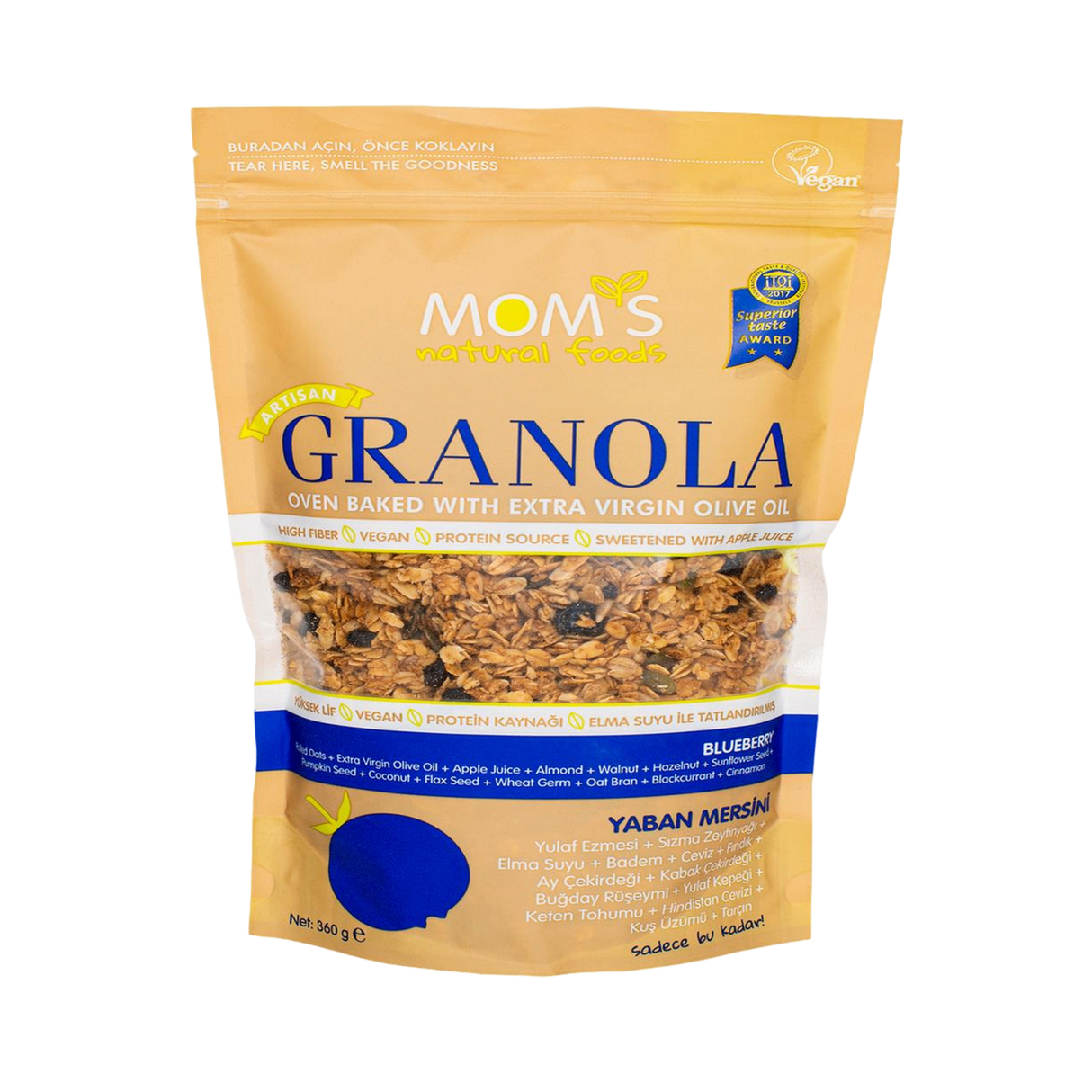 MOMs Granola: Blueberry