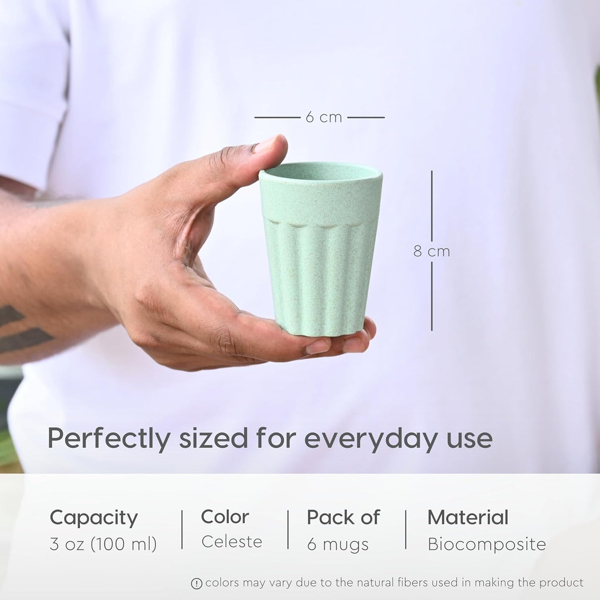 FRENVI Cutting Chai Cup 100 ml | 6 Pcs