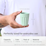 FRENVI Cutting Chai Cup 100 ml | 6 Pcs
