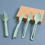 FRENVI Travel Cutlery (3-in-1) | Set of 4