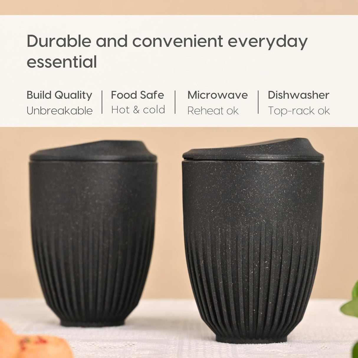FRENVI Retro Cup 250 ml | 4 Pcs