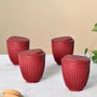 FRENVI Retro Cup 250 ml | 4 Pcs